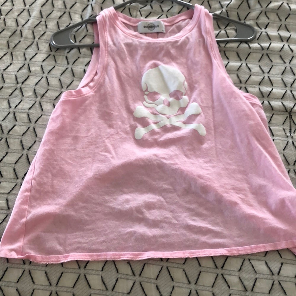 Soul cycle crop tank